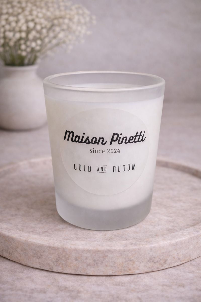 Bougie parfumée Gold and Bloom