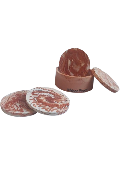 Dessous de verre Terracotta
