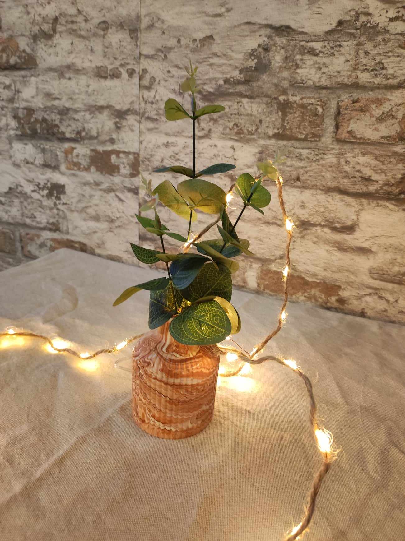 Mini Vase strié
