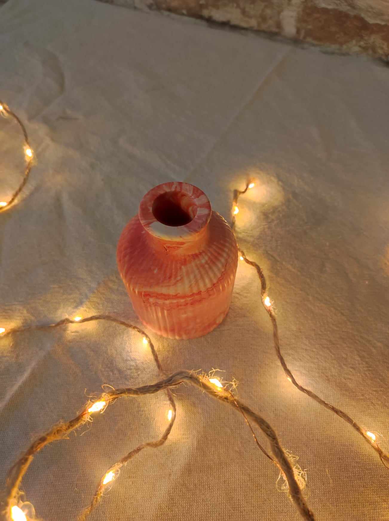 Mini Vase strié