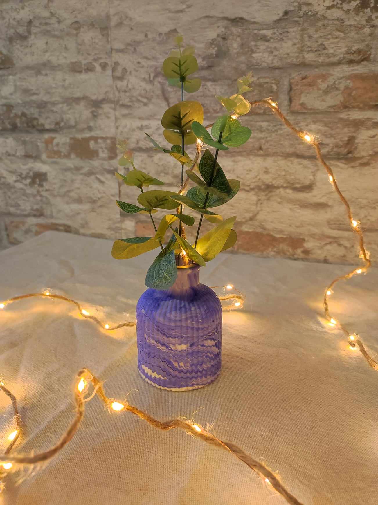 Mini Vase strié