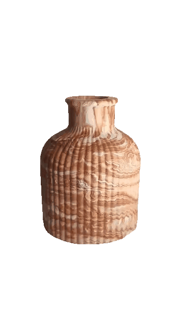 Mini Vase strié