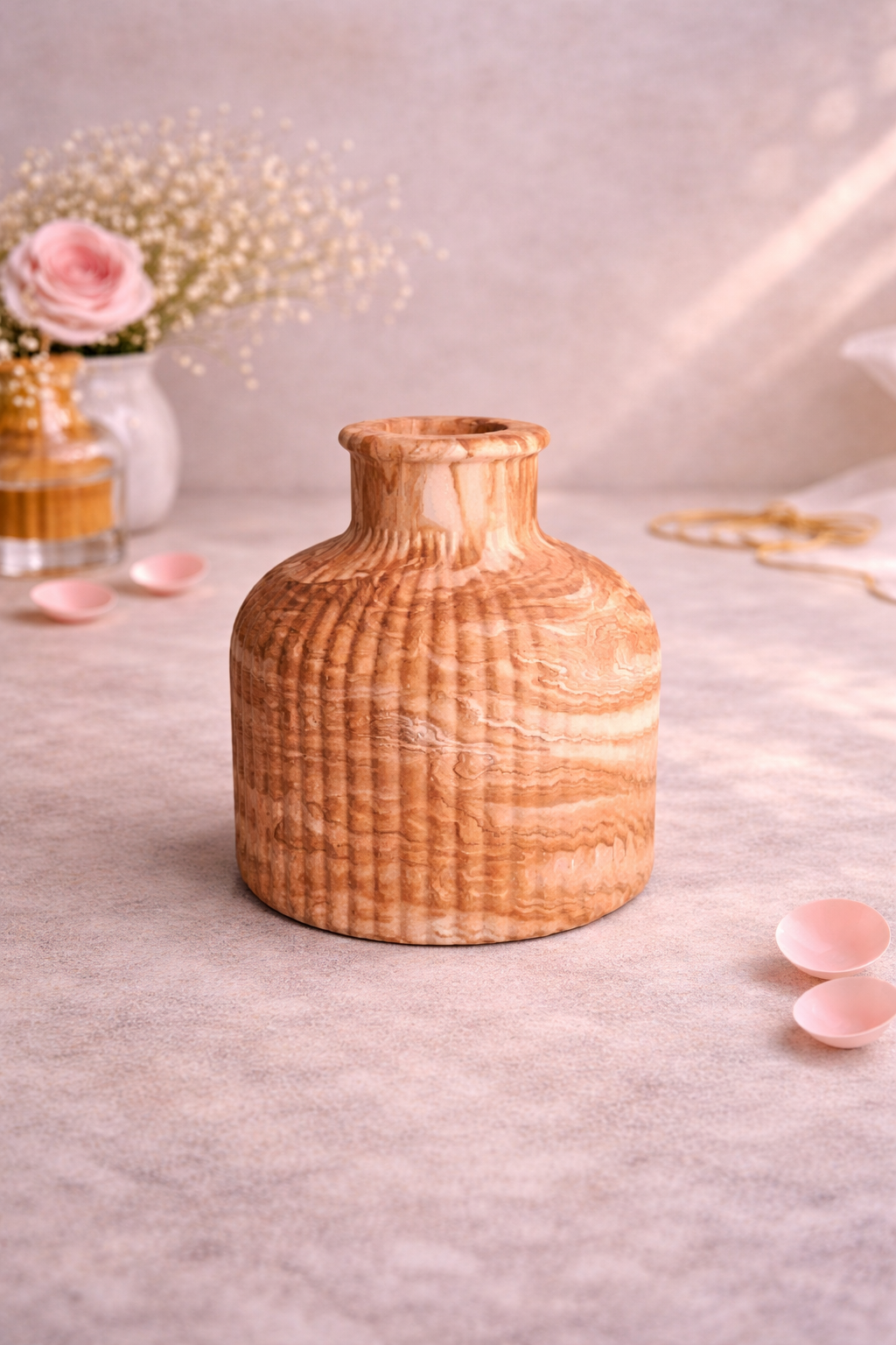 Mini Vase strié