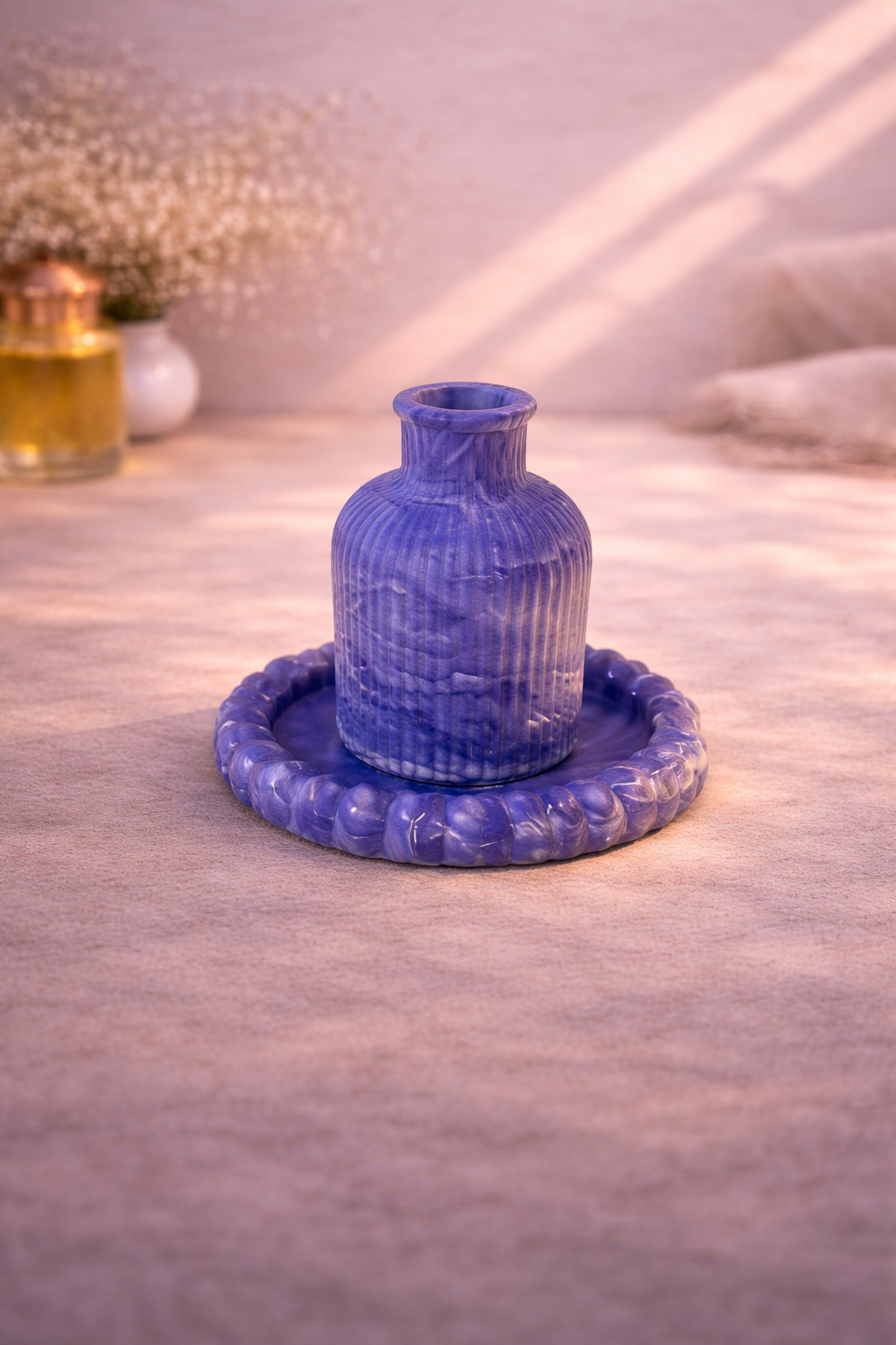 Mini Vase strié