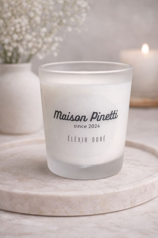 Bougies parfumée Élixir Doré